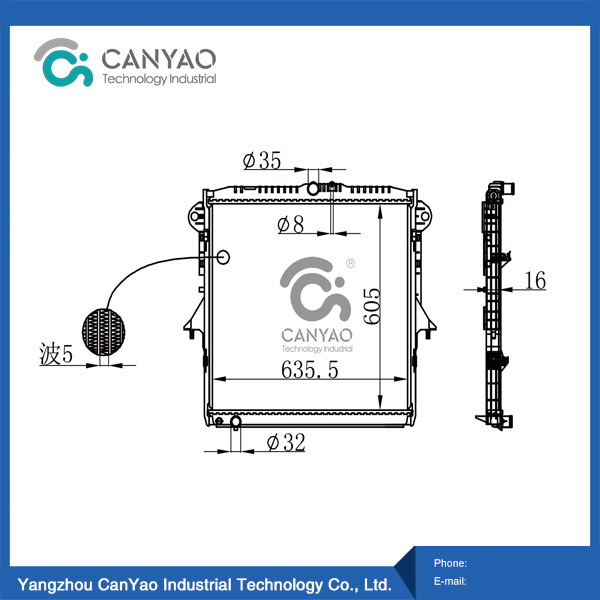 فورد رادياتير رينجر (TKE) 2.5i 16V 11-MT OEM 1735294 1726087