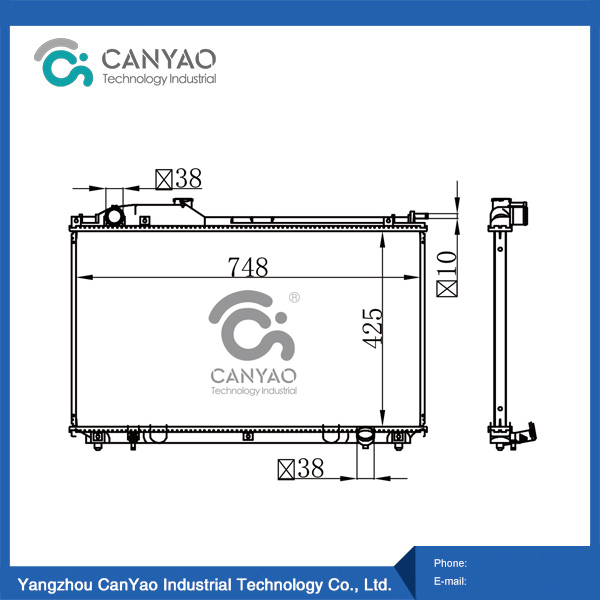 تويوتا رادياتير لكزس LS430 99-MT PA 16 26